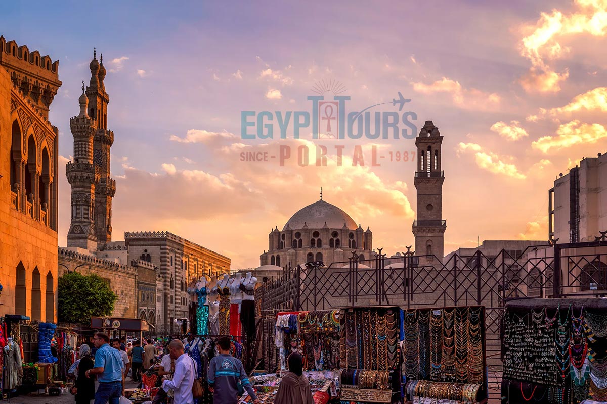Lage des Khan El Khalili Basars - Egypt Tours Portal.jpg