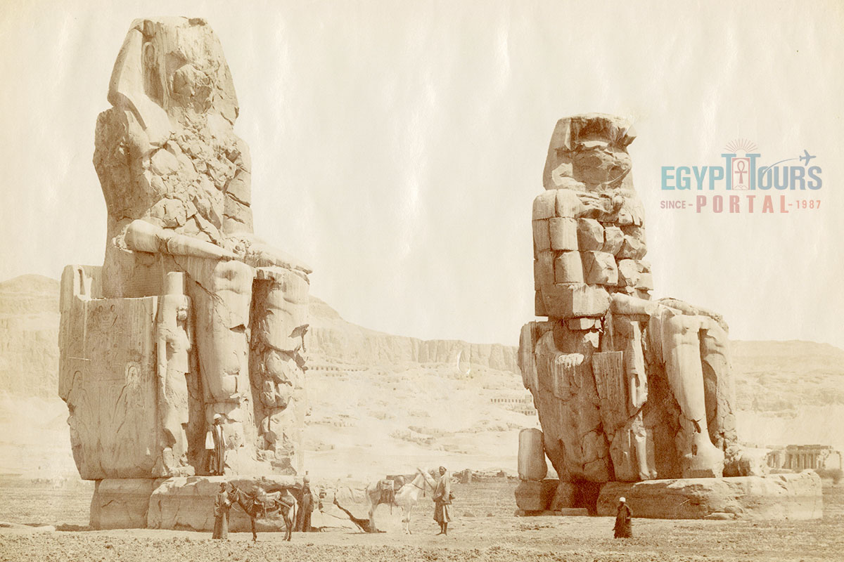Geschichte der Memnonkolosse - Egypt Tours Portal.jpg
