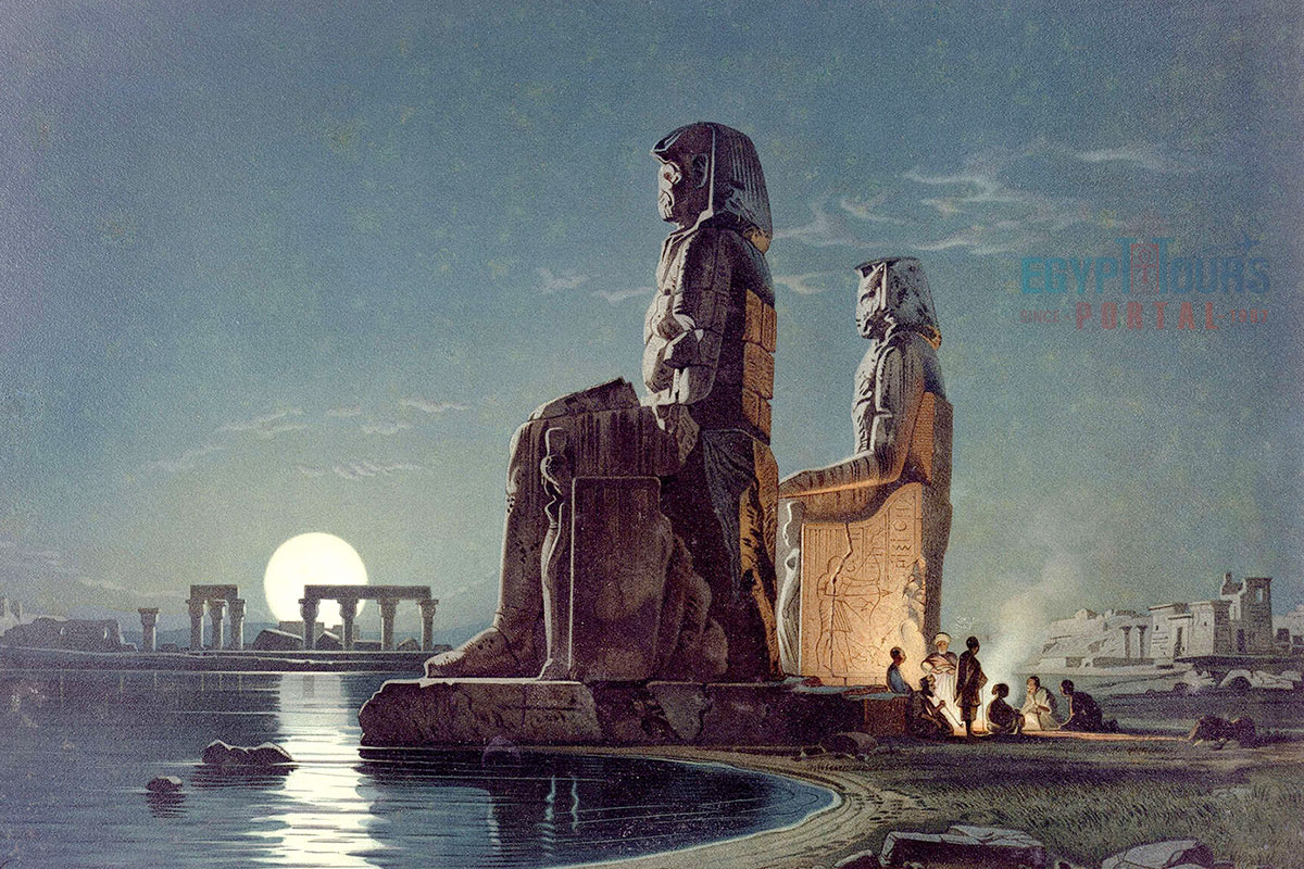 Sehenswürdigkeiten der Memnonkolosse - Egypt Tours Portal.jpg